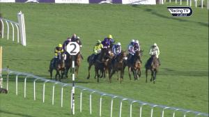 Video preview image for Newbury 14:20 - Ebm Handicap Hurdle (4) (Div 1)