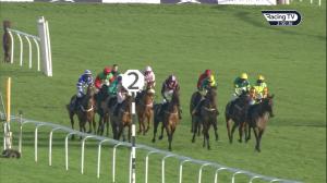 Video preview image for Newbury 14:50 - Ebm Handicap Hurdle (4) (Div 2)