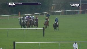 Video preview image for Warwick 16:15 - Jumping For Joy With Free RacingTV Handicap Hurdle (4) (Div 2)