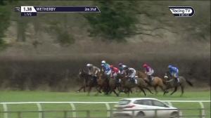 Video preview image for Wetherby 13:38 - William Hill Betting TV Handicap Chase (2)