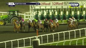 Video preview image for Kempton Park 19:15 - 100% Profit Boost At 32redsport.com Handicap (5)