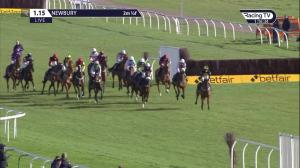 Video preview image for Newbury 13:15 - Set Your Own Odds On Betfair Exchange Novices' Hurdle (3)
