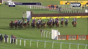 Video preview image for Newbury 15:35 - Betfair Hurdle (Handicap) (Grade 3) (1)