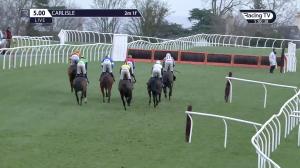 Video preview image for Carlisle 17:00 - Introducing Racing TV Handicap Hurdle (4) (Div 2)