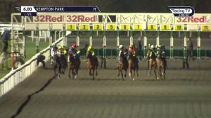 Video preview image for Kempton Park 18:00 - Bet At racingtv.com Handicap (6) (Div 2)