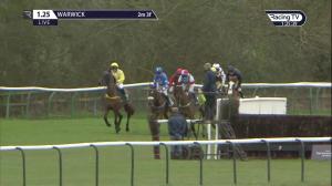 Video preview image for Warwick 13:25 - British Stallion Studs EBF 'National Hunt' Novices' Hurdle (Qualifier) (4)