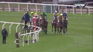 Video preview image for Kempton Park 15:02 - Sky Bet Dovecote Novices' Hurdle (Grade 2) (1)