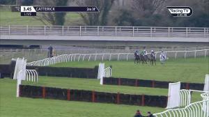 Video preview image for Catterick Bridge 15:45 - Jumping For Joy On Racing TV Novices' Chase (4)