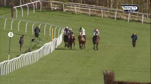 Video preview image for Market Rasen 14:26 - Download The Mansionbet App Handicap Hurdle (3)