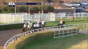 Video preview image for Musselburgh 16:40 - Watch Racing TV Now Mares' Handicap Hurdle (Qualifier) (4)