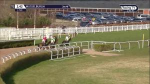 Video preview image for Musselburgh 14:42 - Biggest Ever Jumps Season On RacingTV Novices' Handicap Hurdle (4)