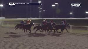 Video preview image for Chelmsford City 19:00 - May Bank Holiday Family Fun Day Fillies' Handicap (4)