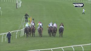 Video preview image for Newbury 15:50 - West Berkshire Mencap 'National Hunt' Novices' Hurdle (4)
