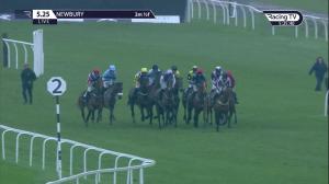 Video preview image for Newbury 17:25 - West Berkshire Racing Club Mares' Standard Open National Hunt Flat (5)