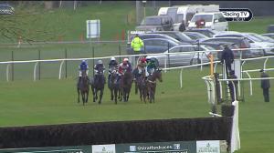 Video preview image for Stratford-on-Avon 14:10 - Win £1000 Today On The Low6 App Juvenile Hurdle (3)