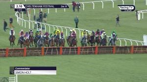 Video preview image for Cheltenham 14:10 - Randox Health County Handicap Hurdle (Grade 3) (1)