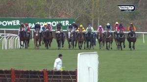 Video preview image for Kempton Park 14:05 - European Breeders Fund Paddy Power 'National Hunt' EBF Novices' Handicap Hurdle (Series Final) (Grade 3) (1)