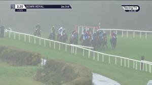 Video preview image for Down Royal 14:25 - Adare Manor Opportunity Handicap Hurdle 
