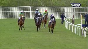 Video preview image for Wetherby 15:45 - Like Racing TV On Facebook Handicap Hurdle (4)