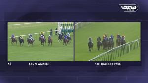 Video preview image for Newmarket 16:45 - Betfair Exchange More Ways To Win EBF Stallions Novice Stakes (5) (Div 1)