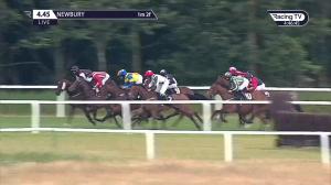Video preview image for Newbury 16:45 - Mansionbet's Beaten By A Head Handicap (4)