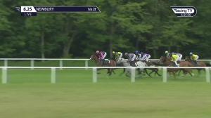 Video preview image for Newbury 18:25 - Mansionbet's Beaten By A Head Handicap (3)