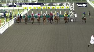 Video preview image for Kempton Park 17:30 - Unibet June Casino Free Spin Festival Handicap (4)