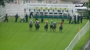 Video preview image for Hamilton Park 15:10 - British Stallion Studs EBF Novice Auction Stakes (5)