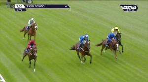 Video preview image for Epsom Downs 13:50 - Investec Woodcote EBF Stakes (Conditions) (2)