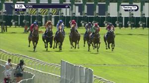 Video preview image for York 13:20 - Follow@willhillracing On Twitter Novice Auction Stakes (5)