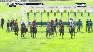 Video preview image for Newmarket 14:50 - Newmarket Festival Charitable Novice Stakes (5)