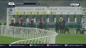 Video preview image for Newmarket 16:35 - Support Racing Welfare's Covid19 Emergency Appeal Novice Stakes (5)