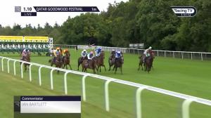 Video preview image for Goodwood 13:10 - British European Breeders Fund EBF Fillies' Handicap (3)