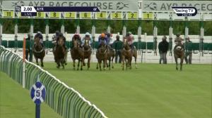 Video preview image for Ayr 14:00 - Ayrshire Cancer Support Handicap (6) (Div 2)