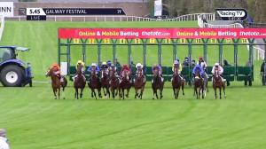 Video preview image for Galway 17:45 - Colm Quinn Bmw Irish EBF Corrib Fillies Stakes (Listed)