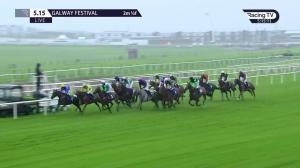 Video preview image for Galway 17:15 - Irish Stallion Farms European Breeders Fund Mares Handicap Hurdle 