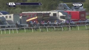 Video preview image for Thirsk 18:30 - Laura Barry Memorial Handicap (3)