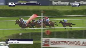 Video preview image for Haydock Park 13:45 - Visit racingtv.com Apprentice Handicap (5) (Div 1)
