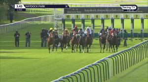 Video preview image for Haydock Park 15:45 - Bet At racingtv.com EBF Novice Stakes (5)