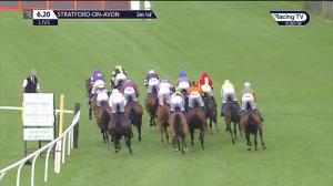 Video preview image for Stratford-on-Avon 18:20 - Racing TV Profits Returned To Racing Handicap Hurdle (5) (Div 1)