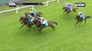 Video preview image for Cartmel 12:15 - Cartmel Sticky Toffee Pudding Juvenile Hurdle (4)