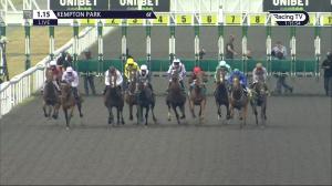 Video preview image for Kempton Park 13:15 - Unibet Thanks The Frontline Workers Nursery Handicap (5)