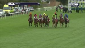 Video preview image for Redcar 17:10 - Lynne Young Millinery Grand Opening Tomorrow Fillies' Novice Auction Stakes (5)