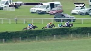 Video preview image for Goodwood 16:45 - Gay Kindersley Amateur Jockeys' Handicap (5) (Div 1)