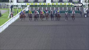 Video preview image for Kempton Park 18:50 - Longines Irish Champions Weekend EBF "Confined" Fillies' Novice Stakes (3)