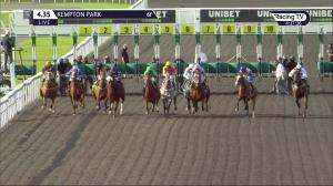 Video preview image for Kempton Park 16:35 - Unibet Thanks The Frontline Workers Novice Stakes (5) (Div 2)