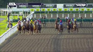 Video preview image for Kempton Park 18:10 - Unibet Casino Deposit £10 Get £40 Bonus Handicap (5) (Div 2)