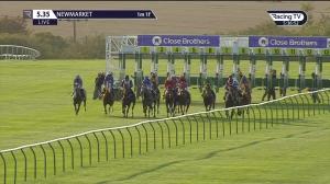 Video preview image for Newmarket 17:35 - Close Brothers Invoice Finance Amateur Jockeys' Cambridgeshire (Handicap) (4)