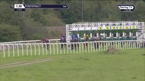 Video preview image for Pontefract 13:30 - Irish Stallion Farms EBF Fillies' Nursery Handicap (4)