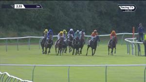 Video preview image for Warwick 14:55 - Follow @racingtv On Twitter Mares' Handicap Hurdle (4)